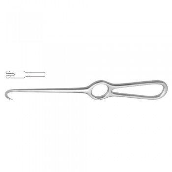Volkmann Retractor 2 Semi Sharp Prongs Stainless Steel, 22 cm - 8 3/4"